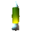 Green Lava - Rocket Lamp