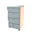 White drawer