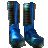 High-Quality Steel-Ribbed Armor Boots