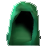 Green Cloak Hood