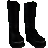Blue Tulips Boots