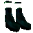 Blue Lightning Boots