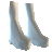 Cream Rose Boots