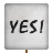 Protest Placard - Yes!