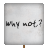 Protest Placard - Why Not?