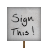 Birthday Placard - Sign This