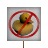 Birthday Placard - No Duckie!