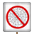 No Snow Placard