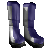 Manex Adventuring Protection System - Boots (Purple/Grey Variant)