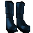Manex Adventuring Protection System - Boots (Blue/Black Variant)