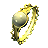 Gold Filigree Ring set with a Pearl