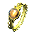 Gold Filigree Ring set with a Topaz