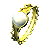 Gold Filigree Ring set with a White opal