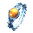 Platinum Filigree Ring set with a Ember Sphere
