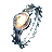 Silver Filigree Ring set with a Soul Fragment