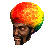 Rainbow Afro Wig