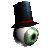 Eye Guy Helmet - Green with Hat