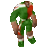 Holiday Groove Suit - Green & Red