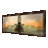 Commemorative Marriage Painting: Desert Temple