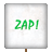 Tester Placard - Zap!