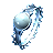 Platinum Filigree Ring set with a Perfectly Cut Blue Pearl by Conner