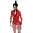 Executive Cardinal Red Suit with Skirt