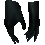 Metamorphogenetic Gloves - Black