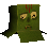 Box with a Zombie Face