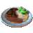 Medium Rare Steak Plate