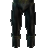Long Green Sweater Pants