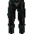 Short Blue Sweater Pants