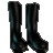 Boots with a Stars Print