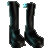 Split Velvet Boots